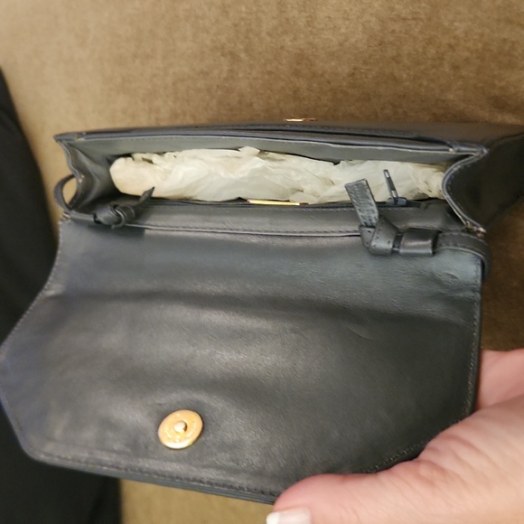 VINTAGE Leather ANNE KLEIN purse - Picture 3 of 5